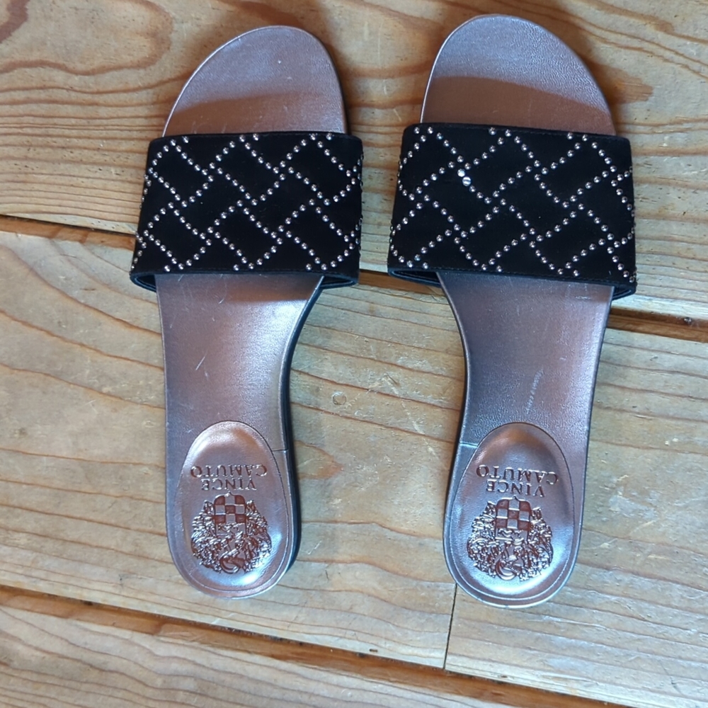 Vince Camuto Black Sandals